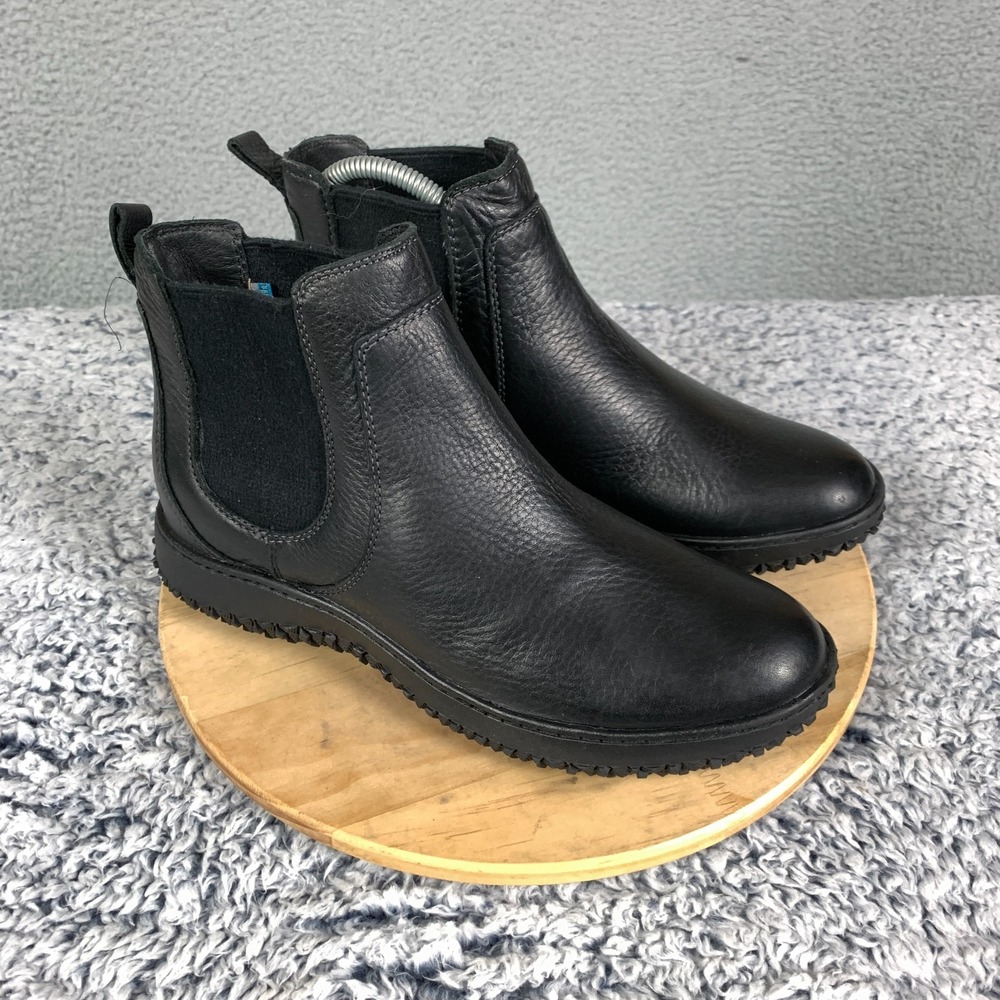 Sofft Abry Chelsea Bootie Women's 8 M Black Leather Waterproof Pull On Ankle